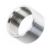 RVS Halve sok 2"