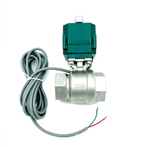 2-weg kogelkr.elektr.G11/2" 9-24V man.o.