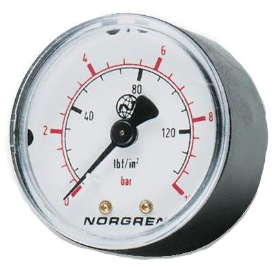 Manometer &oslash;40mm A.A. 0-4 bar