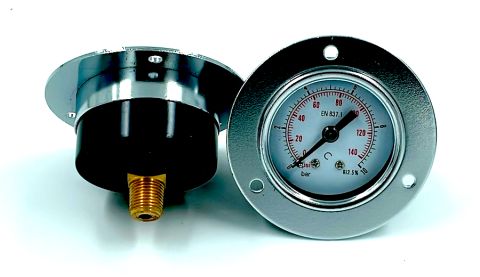 Mano A.A. &oslash;40 G1/8'' 0-10 bar paneel