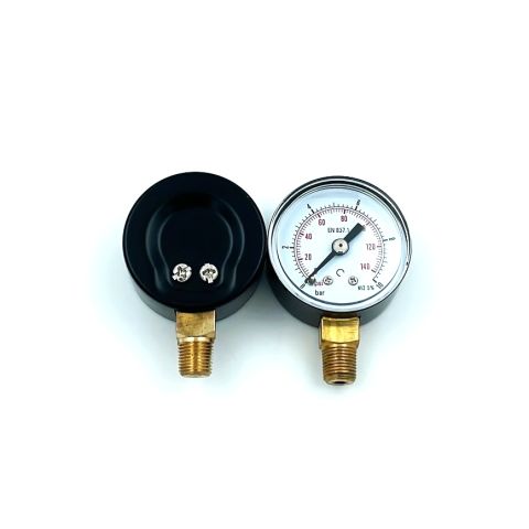 Mano O.A. &oslash;40 G1/8'' 0-10 bar zwart