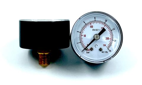 Mano A.A. &oslash;63 G1/4'' 0-16 bar zwart