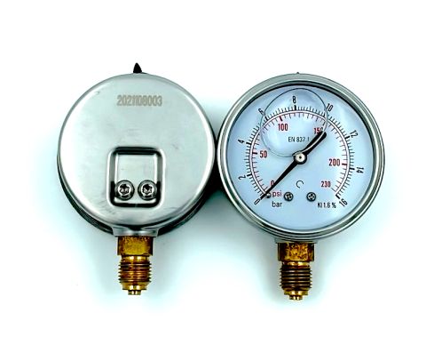 Mano O.A. &oslash;63 G1/4'' 0-16 bar glyc.