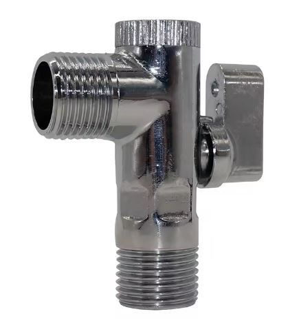 Kogelkraan met filter G1/4'' x G1/2''