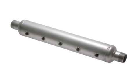 Manifold RVS316 2x R1'' - 10x G1/4''