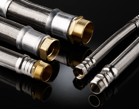 RVS304 flex slang DN19 EPDM 10 bar L=500