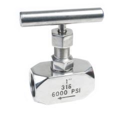 Naaldafsluiter G3/8'' RVS316/PTFE 413bar