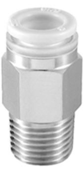 RIKI 6mm x R1/4" RVS