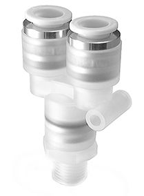 YKIS-D 6mm x R1/4" PP