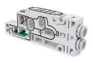 Manifold SY5000 bodemplaat dubbel &Oslash;8mm