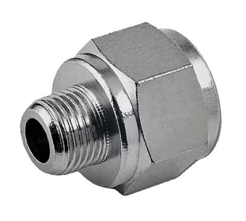 Verl.nippel inw./uitw. G1/4"xG1/8"