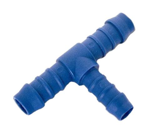 TEE slangpilaar 6mm kunststof