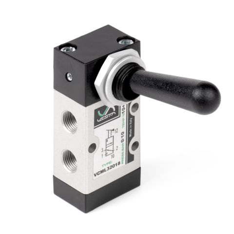 Ventiel 3/2 G1/8" Handbed.Bi-stabiel