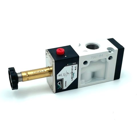 3/2 ventiel G1/4" NC electrisch/veerr.