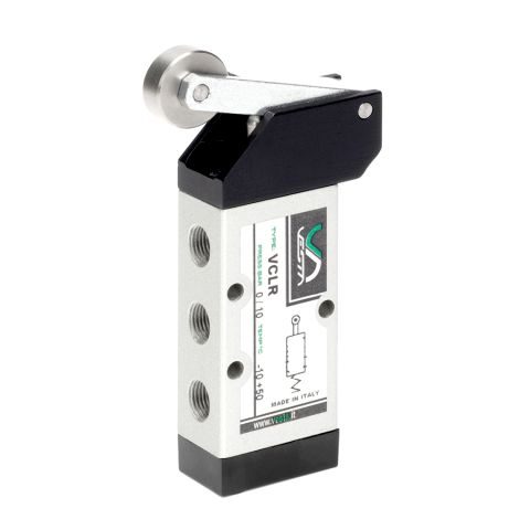 Ventiel 5/2 G1/8" rolbediend Monostab