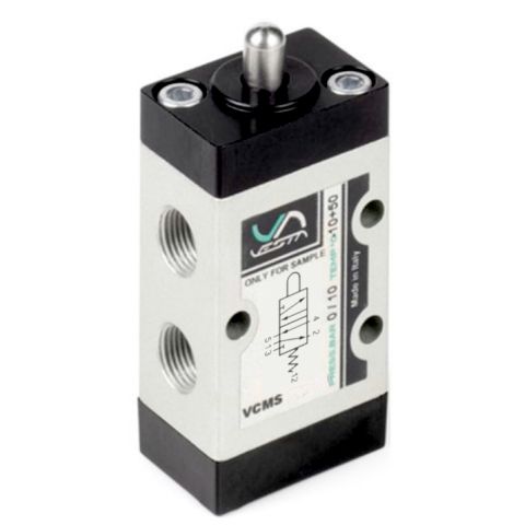 Ventiel 5/2 G1/8" stiftbediend Mono-stab