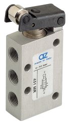 Ventiel 5/2 G1/8" NC Rolbediend(kort)