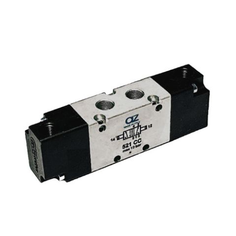 Ventiel 5/2 G1/8" Pneumatisch Monostab.