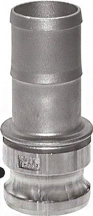 Camlock stekker slangtule RVS 50 type E