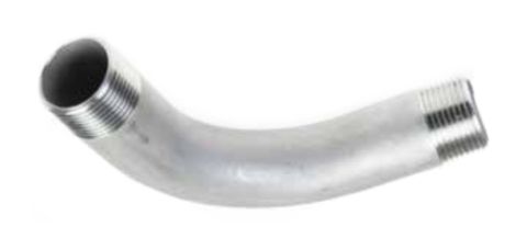 RVS Draadbocht 90 ° 3"