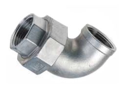 RVS Haakse koppeling bi-bi con 1''
