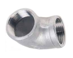 RVS Knie bi-bi 90&deg; 1"