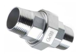 RVS Koppeling bu-bu con 1''