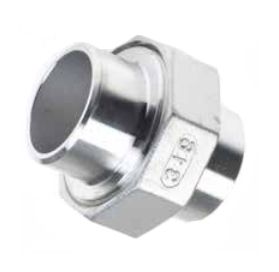 RVS Laskoppeling con 4"