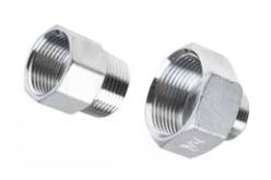 RVS Sok-Nippel 3/4'' x 1/2"