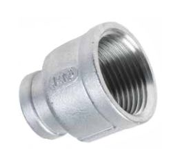 RVS Verloopsok 2" x 1.1/2"