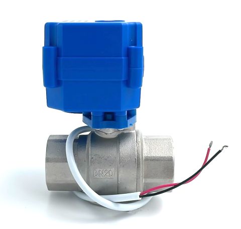 2-weg kogelkr. elektr. G3/4'' 9-24V