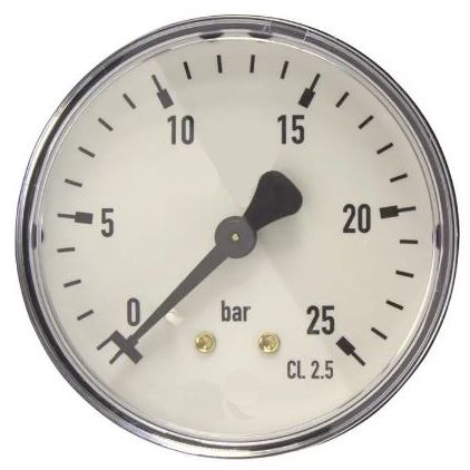 Mano A.A. ø50 G1/4'' 0-25bar RVSkast