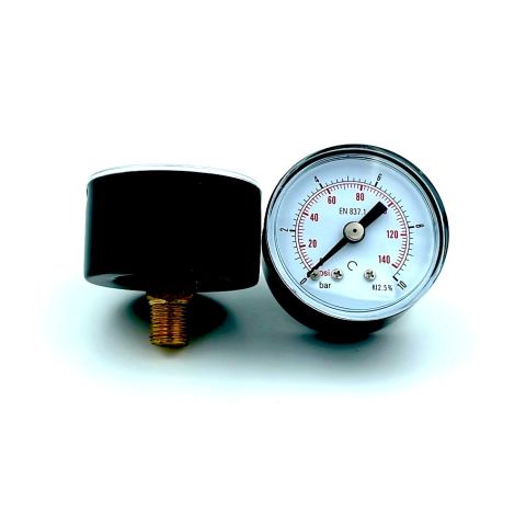 Mano A.A. &oslash;40 G1/8'' 0-10 bar zwart