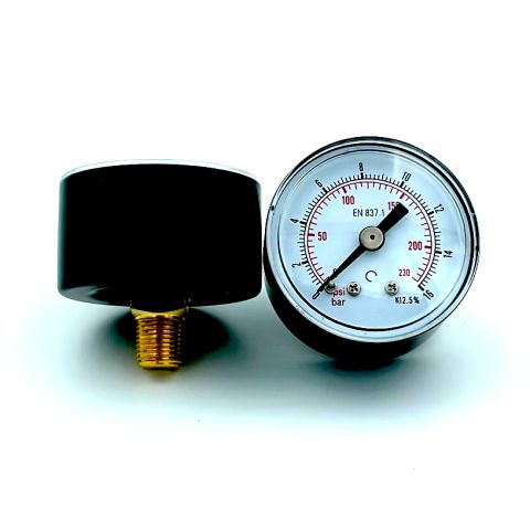 Mano A.A. &oslash;40 G1/8'' 0-16 bar zwart