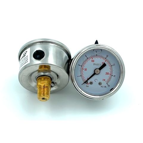 Mano A.A. ø40 G1/8'' 0-16 bar glyc.