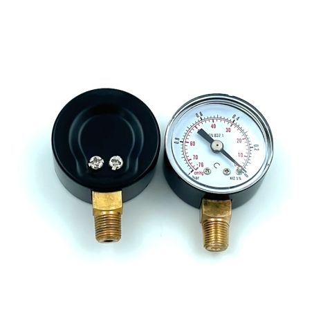 Mano O.A. ø40 G1/8'' -1,0 - 0bar zwart