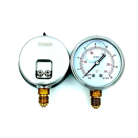 Mano O.A. ø63 G1/4'' 0-16 bar glyc.