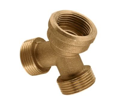 Y-stuk messing 3/4''