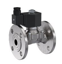 RVS ventiel Flens DN25 230VAC