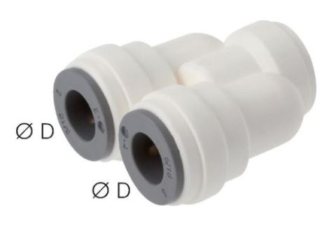 U-bocht insteekkoppeling 8mm POM/EPDM