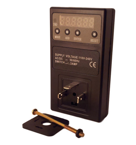 Digital timer on/off 24-230VAC/DC 0-100u