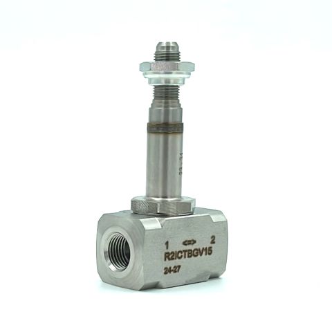 3/2-w. NC RVS/FKM 0-20 bar G1/4 DN1.5