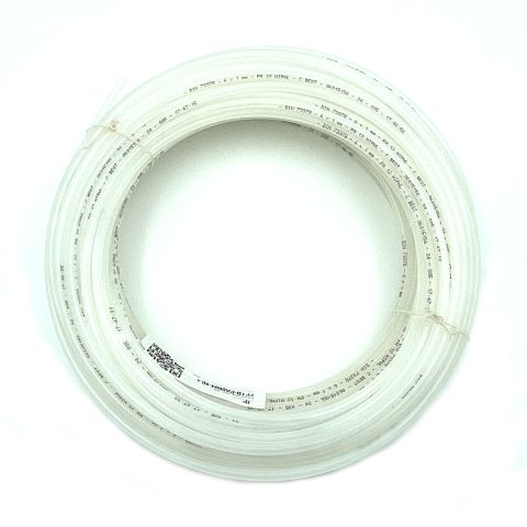 PU persluchtslang 12 x 9 naturel L=25m