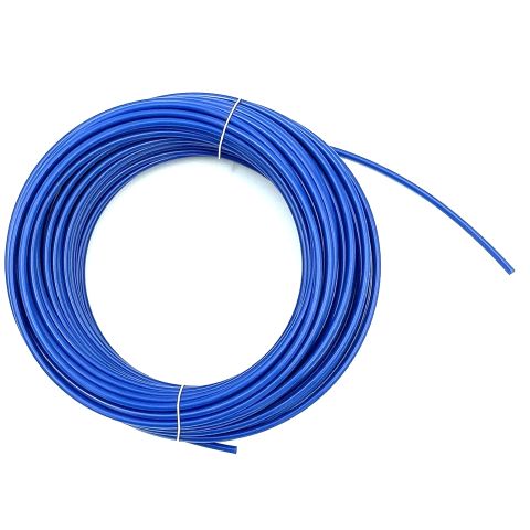 PU persluchtslang 6 x 4 blauw L=25m