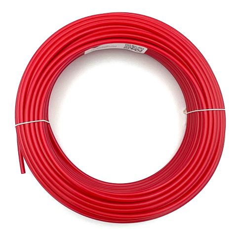 PU persluchtslang 6 x 4 rood L=25m