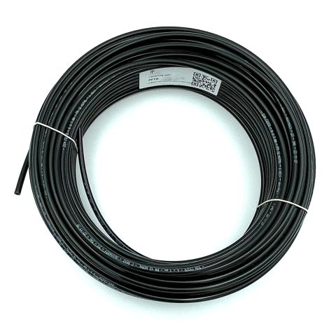 PU persluchtslang 12 x 9 zwart L=25m