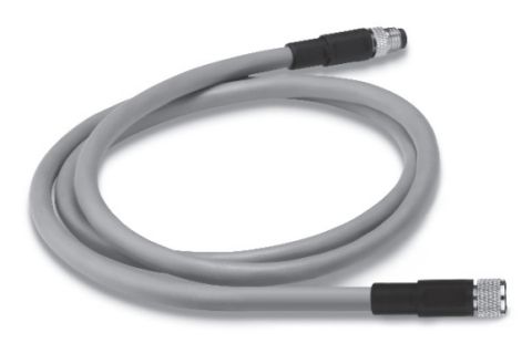 Ventiel M8 connector 4p 0.3M