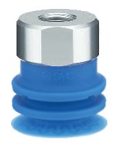 Zuignap Ø40mm,Sili.rubb.FDA,G1/4"