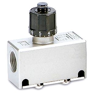 Snelheidsregelventiel R1/4" Monodirecti.