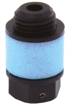 Geluiddemper instelbaar G1/4'' PE